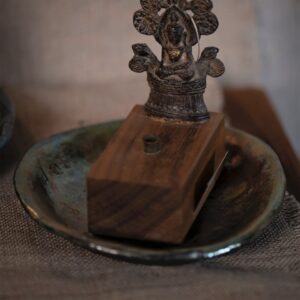Seated Buddha incense burner